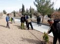 گزارش تصویری از آئیین درختکاری و تقدیر ازهمکاران فضای سبز دانشگاه